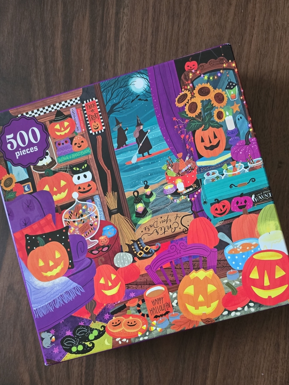 Halloween Witching Hour 500-Piece Jigsaw Puzzle